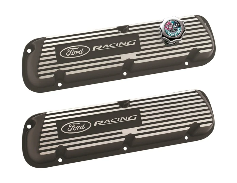 Ford Racing Black Satin Valve Covers Racing EFI - Image 9