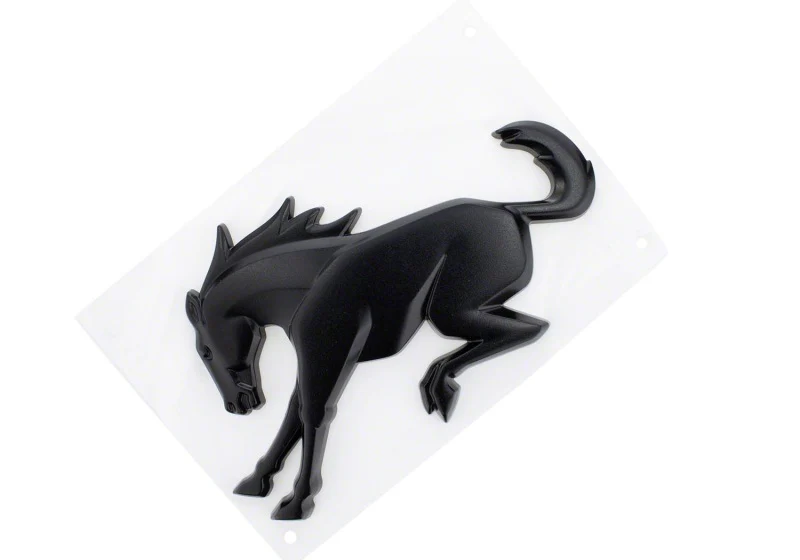 Ford Racing Bronco Rear Emblem - Matte Black - Image 6