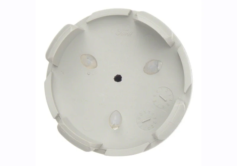 Ford Racing Car Black and Chrome Wheel Cap - Image 3