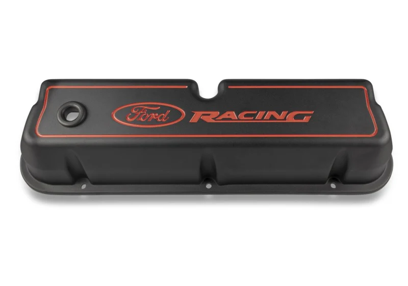 Ford Racing Logo Die-Cast Black Valve Covers - Image 11