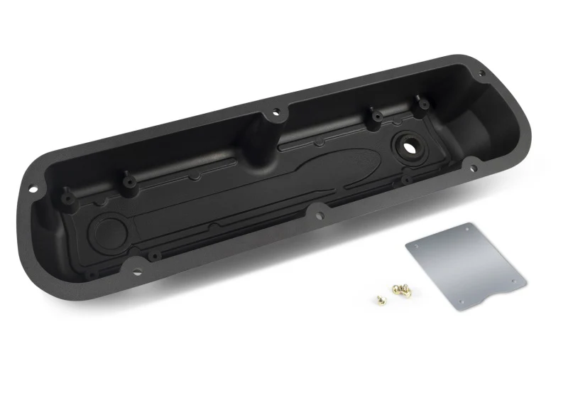 Ford Racing Logo Die-Cast Black Valve Covers - Image 9