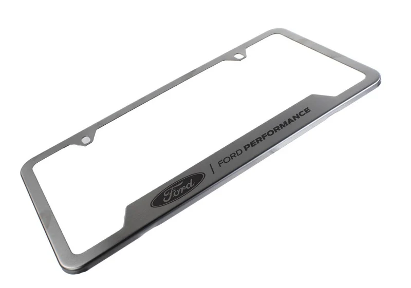 Ford Racing Stainless Steel Ford Performance License Plate Frame - Image 4