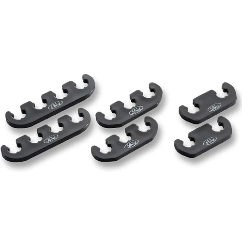 Ford Racing Wire Dividers 4 to 3 to 2 - Black w/ White Ford Logo - Image 6
