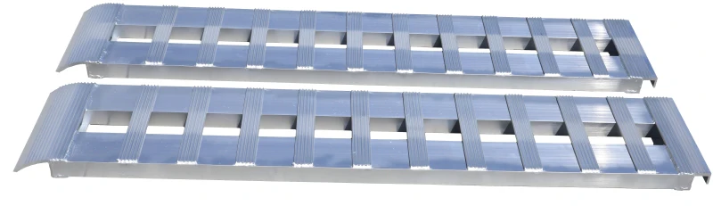 Gen-Y Heavy-Duty 8ft Aluminum Loading Ramps 15in x 96in 5K Capacity Per Ramp - Pair - Image 5