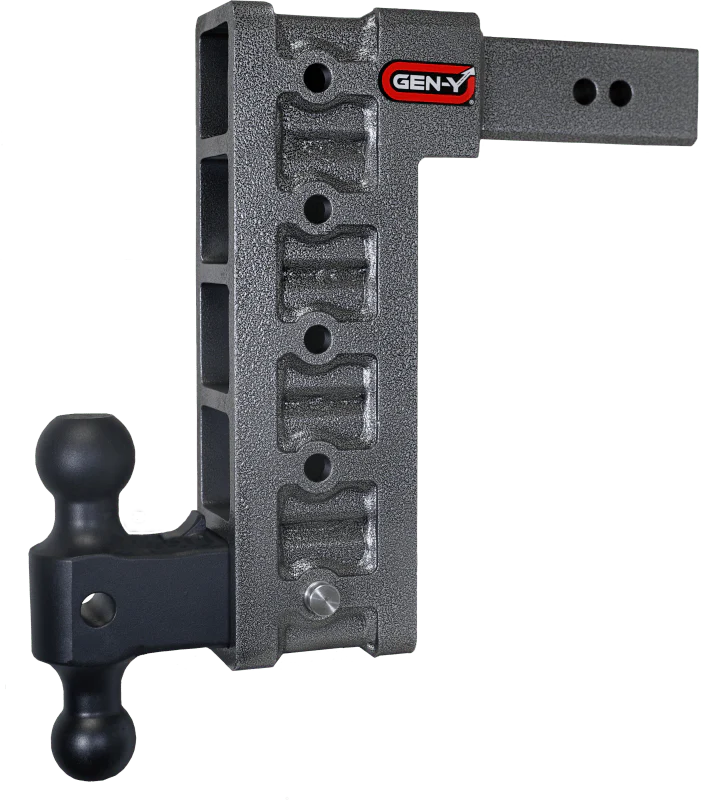 Gen-Y Mega Duty 2.5in Shank 12in Drop 3K TW 21K Hitch w/GH-061 Dual-Ball - Image 2