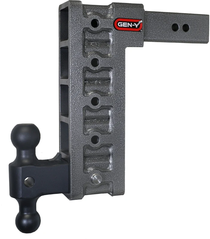 Gen-Y Mega Duty 2.5in Shank 12in Drop 3K TW 21K Hitch w/GH-061 Dual-Ball - Image 5