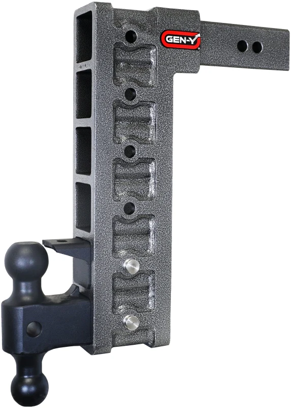 Gen-Y Mega Duty 2.5in Shank 15in Drop 21K Hitch w/Dual-Ball/Pintle Lock/Stabilizer Kit - Image 5