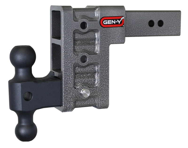 Gen-Y Mega Duty 2.5in Shank 6in Drop 3K TW 21K Hitch w/GH-061 Dual-Ball - Image 2