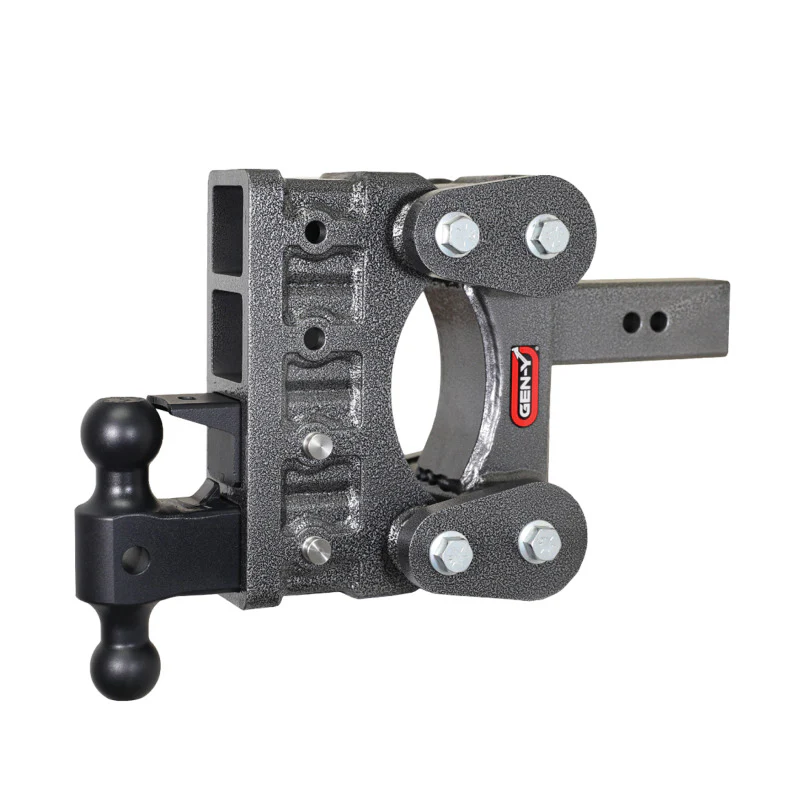 Gen-Y The Boss Torsion-Flex 2.5in Shank 6in Drop 21K Hitch w/GH-061 Dual-Ball/GH-062 Pintle Lock - Image 2