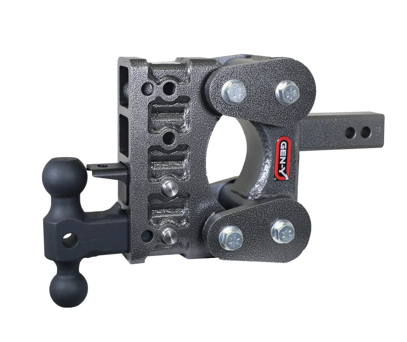 Gen-Y The Boss Torsion-Flex 2in Shank 5in Drop 16K Hitch w/GH-051 Dual-Ball/GH-032 Pintle Lock - Image 5