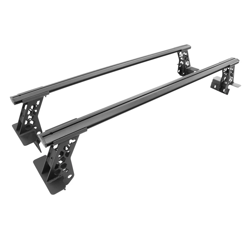 Go Rhino 15-22 Ford F-150 / 07-21 Toy. Tundra XRS Cross Bars Kit - Tex Blk (Attch Tonneau Cvr T-Trk) - Image 23