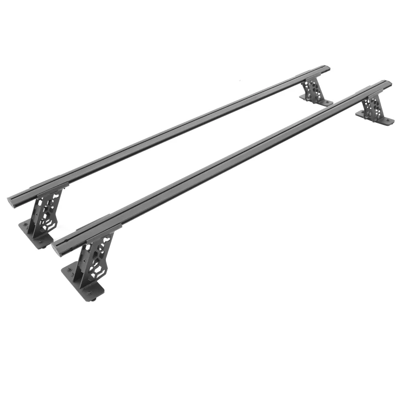 Go Rhino 15-22 Ford F-150 / 07-21 Toy. Tundra XRS Cross Bars Kit - Tex Blk (Attch Tonneau Cvr T-Trk) - Image 26