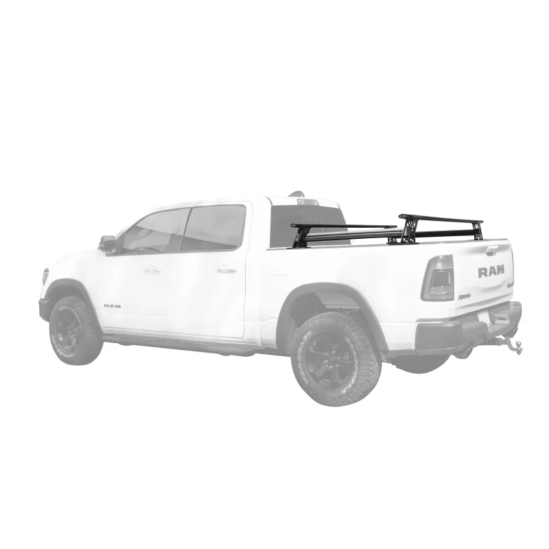 Go Rhino 15-22 Ford F-150 / 19-22 RAM 1500 / 07-21 Toyota Tundra XRS Cross Bars Kit - Tex. Blk - Image 3