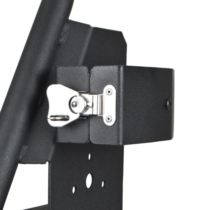 Go Rhino 18-24 Jeep Wrangler JL/JLU/JT Front Fender Jack Mount for Hi-Lift Jack - Tex. Blk - Image 14