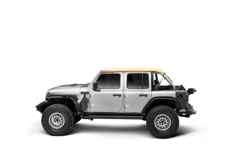 Go Rhino 18-24 Jeep Wrangler JL/JLU/JT Front Fender Jack Mount for Hi-Lift Jack - Tex. Blk - Image 5