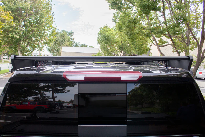 Go Rhino 19-23 Chevrolet/GMC Silverado/Sierra 1500 CC Ceros Low Profile Roof Rack - Tex. Blk - Image 6