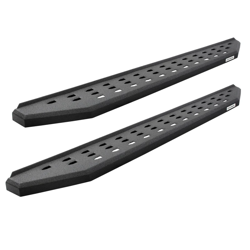 Go Rhino 2022 Toyota Tundra CrwMx Kit w/RB20 Running Board + Brkts + 4 RB20 Drop Steps - Bedlnr Coat - Image 3