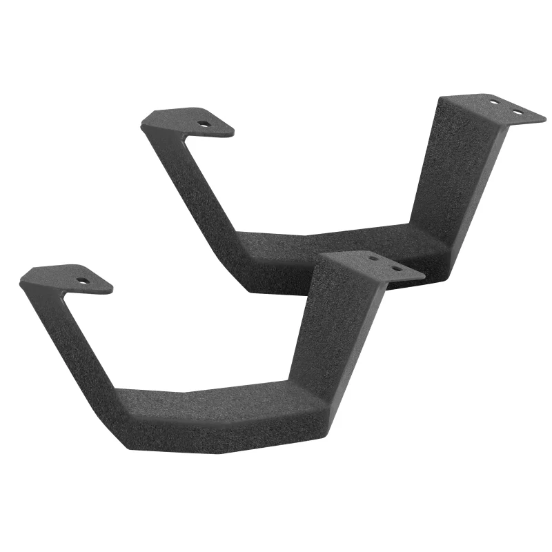 Go Rhino 2022 Toyota Tundra CrwMx Kit w/RB20 Running Board + Brkts + 4 RB20 Drop Steps - Bedlnr Coat - Image 5