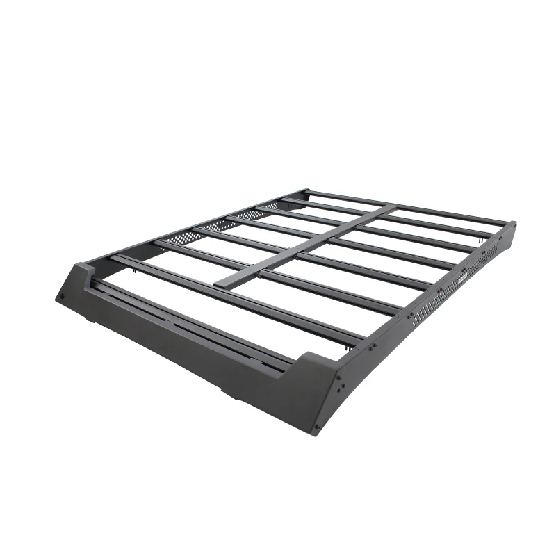 Go Rhino 22-23 Toyota Tundra CrewMax Ceros Low Profile Roof Rack - Tex. Blk - Image 3