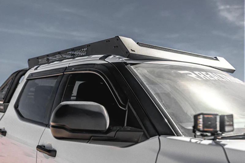 Go Rhino 22-23 Toyota Tundra CrewMax Ceros Low Profile Roof Rack - Tex. Blk - Image 4