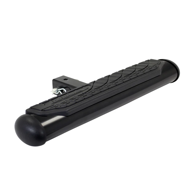 Go Rhino 4in Oval Hitch Step - Black - Image 2