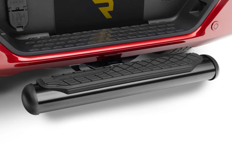 Go Rhino 4in Oval Hitch Step - Black - Image 6