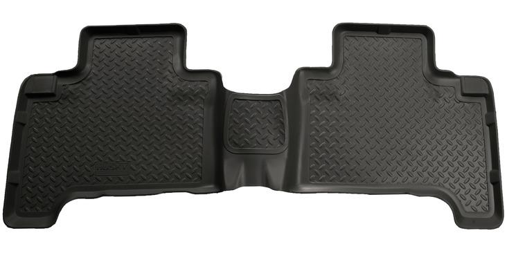 Husky Liners 03-09 Toyota 4Runner (4DR) Classic Style 2nd Row Black Floor Liners (One Piece Liner) - Image 2