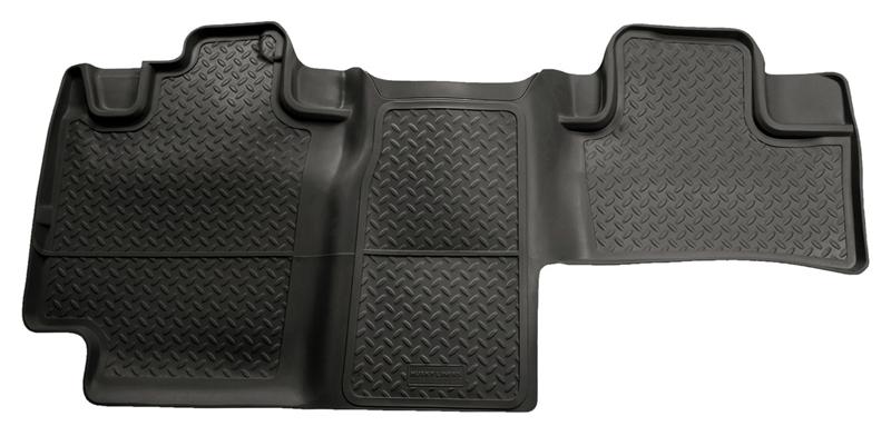 Husky Liners 04 1/2-08 F-150 Super Cab Classic Style 2nd Row Black Floor Liners - Image 4