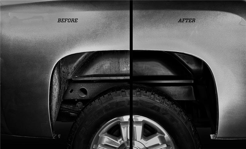 Husky Liners 06-14 Ford F-150 Black Rear Wheel Well Guards - Image 4
