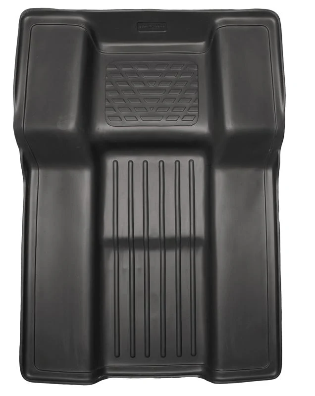 Husky Liners 07-10 GM Escalade/Tahoe/Yukon WeatherBeater Black Walkway (2nd Row Bucket) Floor Liners - Image 3
