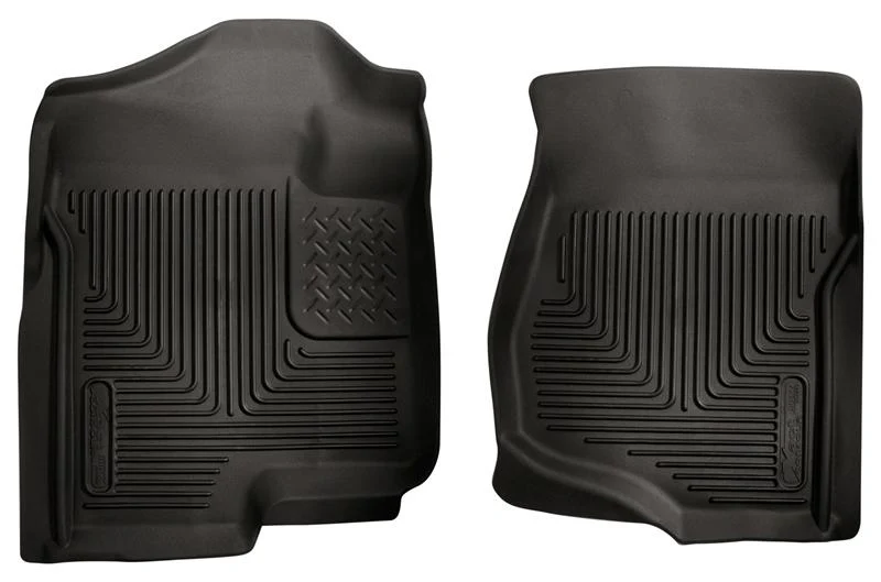 Husky Liners 07-12 GM Silverado/Tahoe/Suburban/Escalade X-Act Contour Black Floor Liners - Image 2