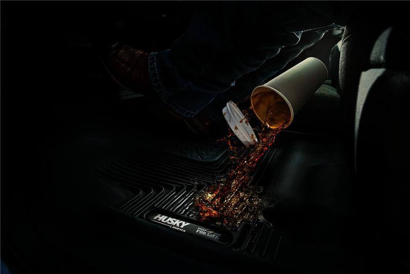 Husky Liners 07-12 GM Silverado/Tahoe/Suburban/Escalade X-Act Contour Black Floor Liners - Image 3