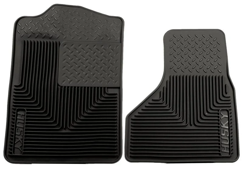 Husky Liners 08-10 Ford F-250/F-350/F-450 SuperDuty Heavy Duty Black Front Floor Mats - Image 5