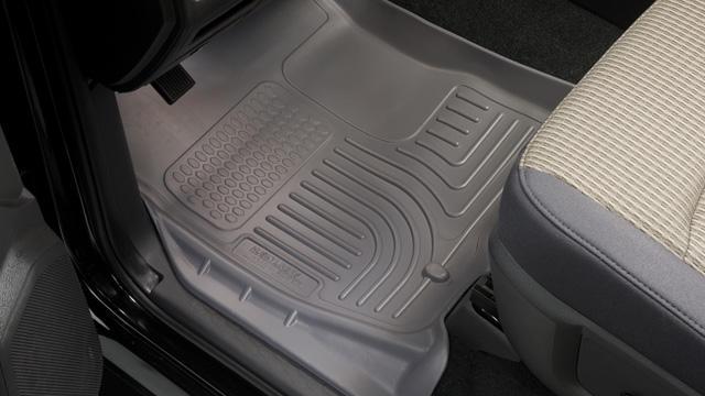 Husky Liners 09-10 Dodge Ram 1500/2500/3500 WeatherBeater Front Row Black Floor Liners - Image 2