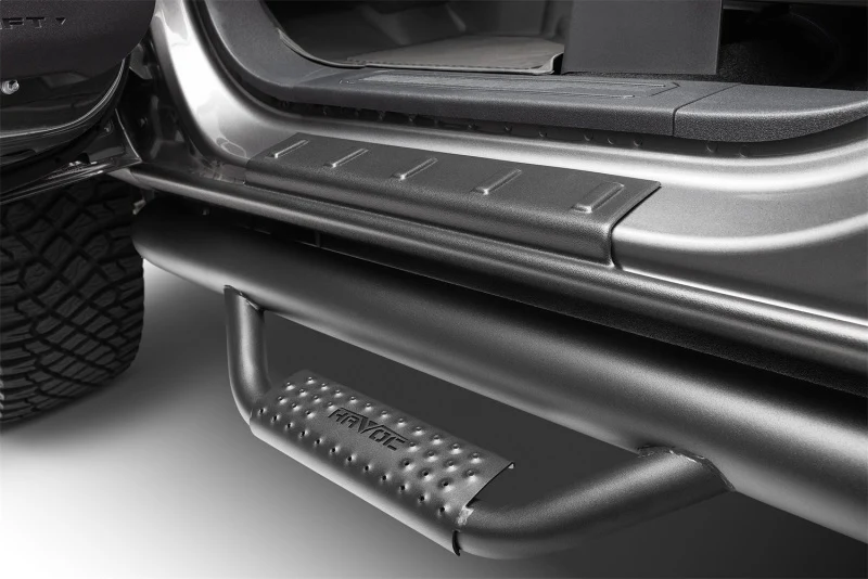 Husky Liners 09-14 Ford F-150 Supercab Trail Armor Rocker Panel & Sill Plate Cover (4pc) - Tex. Blk - Image 4