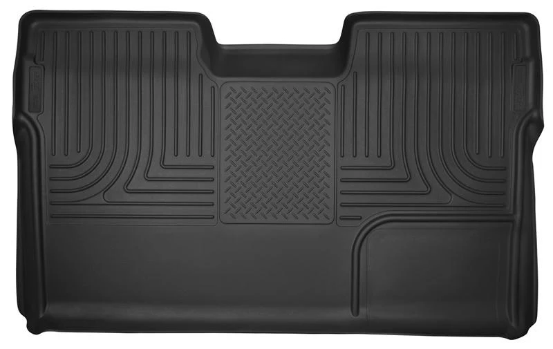 Husky Liners 09-14 Ford F-150 SuperCrew Cab X-Act Contour Second Row Seat Floor Liner - Black - Image 2