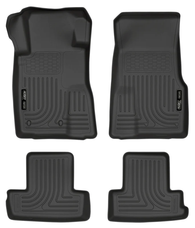 Husky Liners 10-12 Ford Mustang WeatherBeater Combo Black Floor Liners - Image 5
