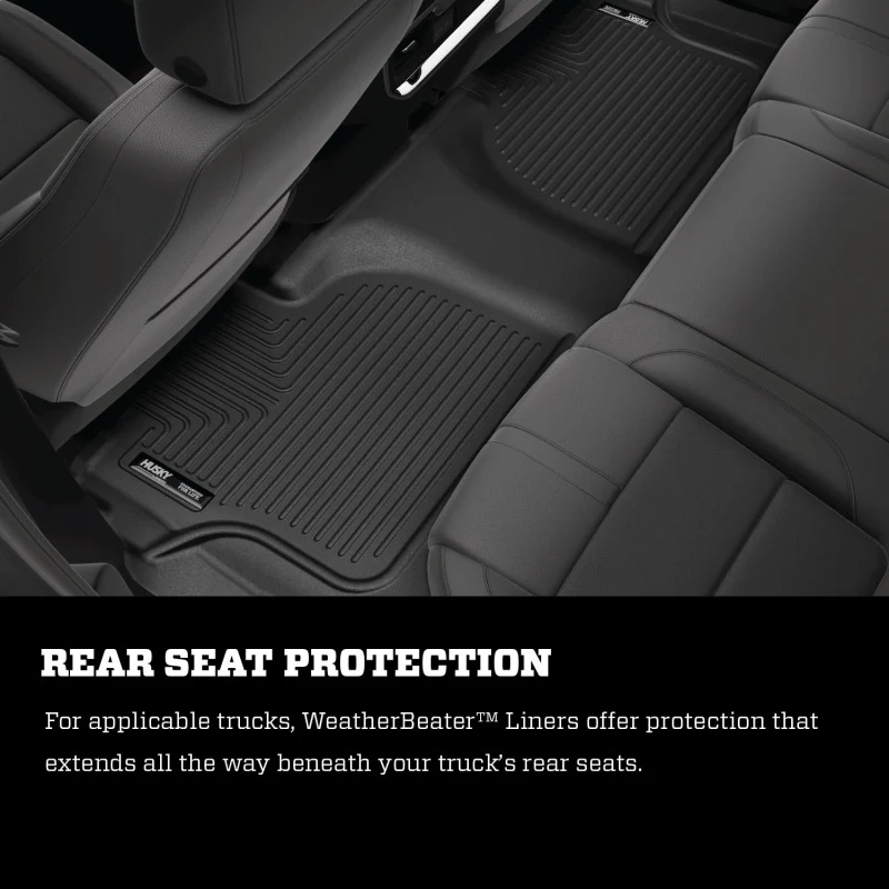 Husky Liners 10-12 Ford Mustang WeatherBeater Combo Black Floor Liners - Image 9