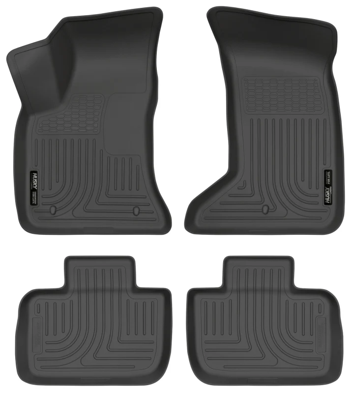 Husky Liners 11-12 Dodge Charger/Chrysler 300 (AWD Only) WeatherBeater Combo Black Floor Liners - Image 2