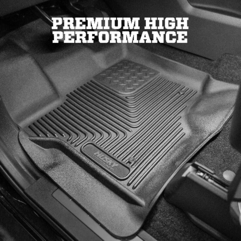 Husky Liners 11-16 Ford F-250 Super Duty X-Act Contour Black Center Hump Floor Liners - Image 11