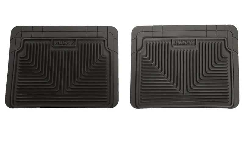 Husky Liners 12-13 Dodge Ram/88-09 Toyota 4Runner Heavy Duty Black 2nd Row Floor Mats - Image 2