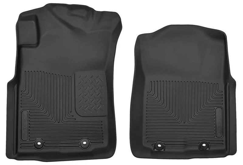 Husky Liners 12-14 Toyota Tacoma Pickup(Crew / Ext / Std Cab) X-Act Contour Black Front Floor Liners - Image 5