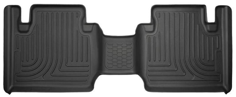 Husky Liners 12-15 Toyota Tacoma Extended Cab WeatherBeater Second Row Black Floor Liners - Image 3
