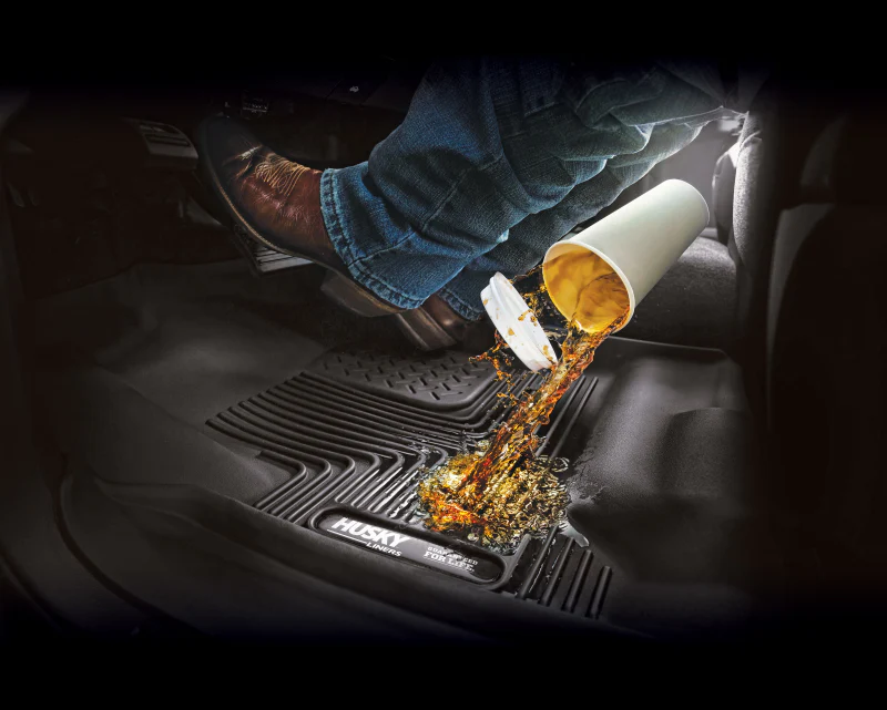 Husky Liners 14-16 GM Silverado/Tahoe/Suburban/Escalade X-Act Contour Black Center Hump Floor Liners - Image 3