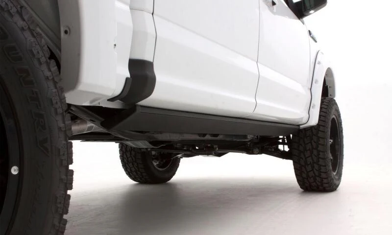 Husky Liners 14-18 GMC Sierra 1500 CC Trail Armor Rocker Panel & Sill Plate Cover (4pc) - Tex. Blk - Image 3
