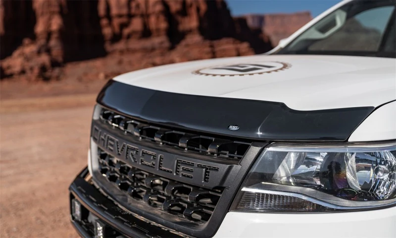 Husky Liners 15-22 Chevrolet Colorado (Incl. ZR2) Aeroskin Hood Protector - Smoke
