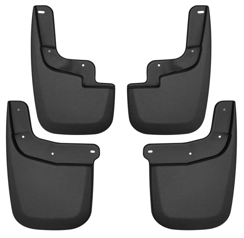 Husky Liners 15-22 Chevy Colorado w/o Flares (Excl. ZR2) Front and Rear Mud Guards - Black - Image 2