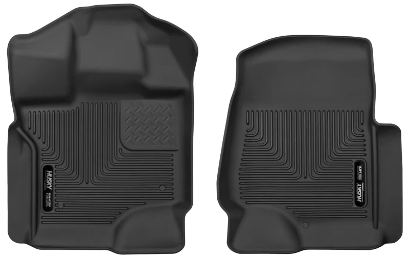 Husky Liners 15-23 Ford F-150 S.Crew/S.Cab X-Act Contour Black Front Seat Floor Liners - Image 2