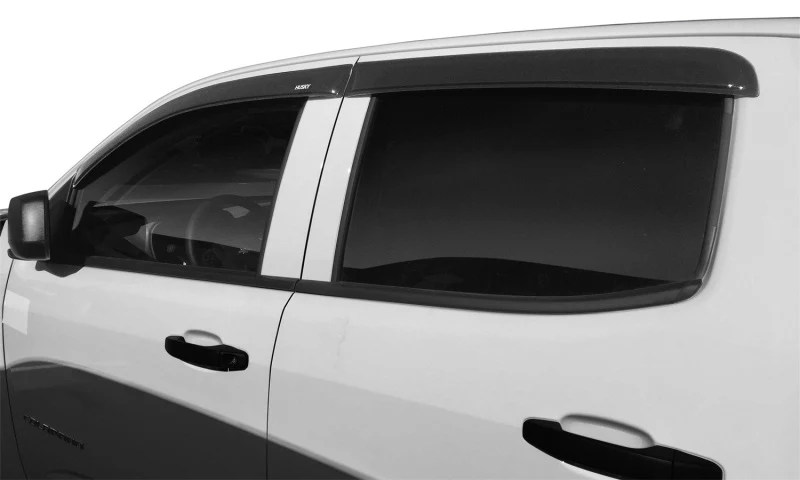 Husky Liners 15-24 Chevrolet Colorado/GMC Canyon CC Ventvisor Low Profile (4pc) - Smoke - Image 2