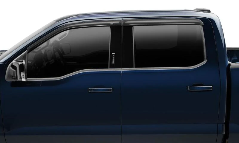 Husky Liners 15-24 Ford F-150 (Incl. Raptor/Lightning) Ventvisor Low Profile (4pc) - Smoke - Image 9